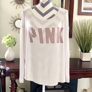 Pink Long Sleeve Tee